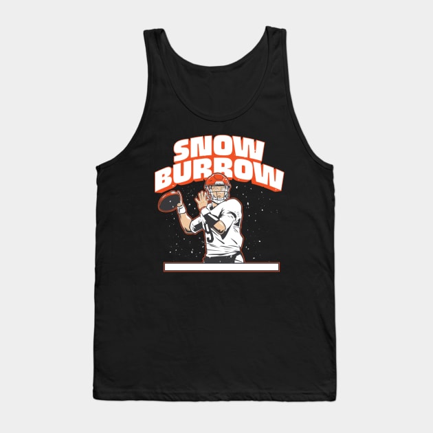 Joe Burrow Snow Burrow Tank Top by Chunta_Design